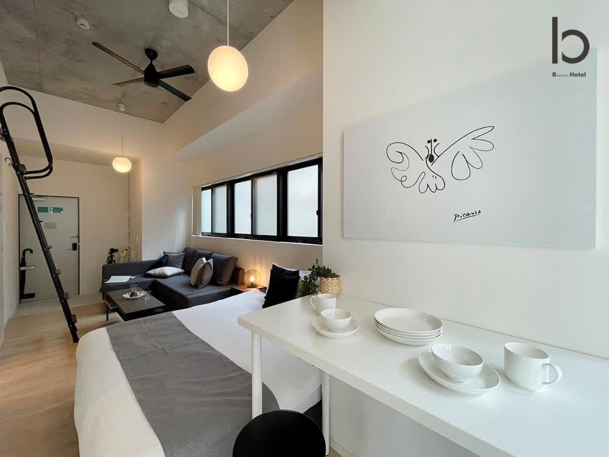 Bhotel Nekoyard - Stylish Loft Studio Steps From Peace Park Hirosima Kültér fotó