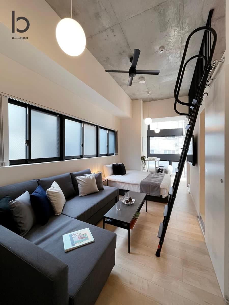 Bhotel Nekoyard - Stylish Loft Studio Steps From Peace Park Hirosima Kültér fotó