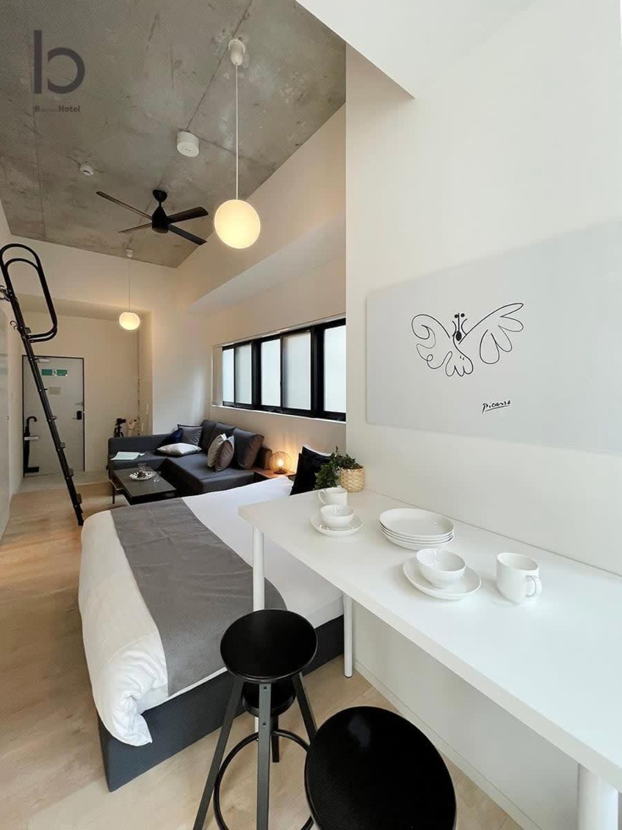 Bhotel Nekoyard - Stylish Loft Studio Steps From Peace Park Hirosima Kültér fotó
